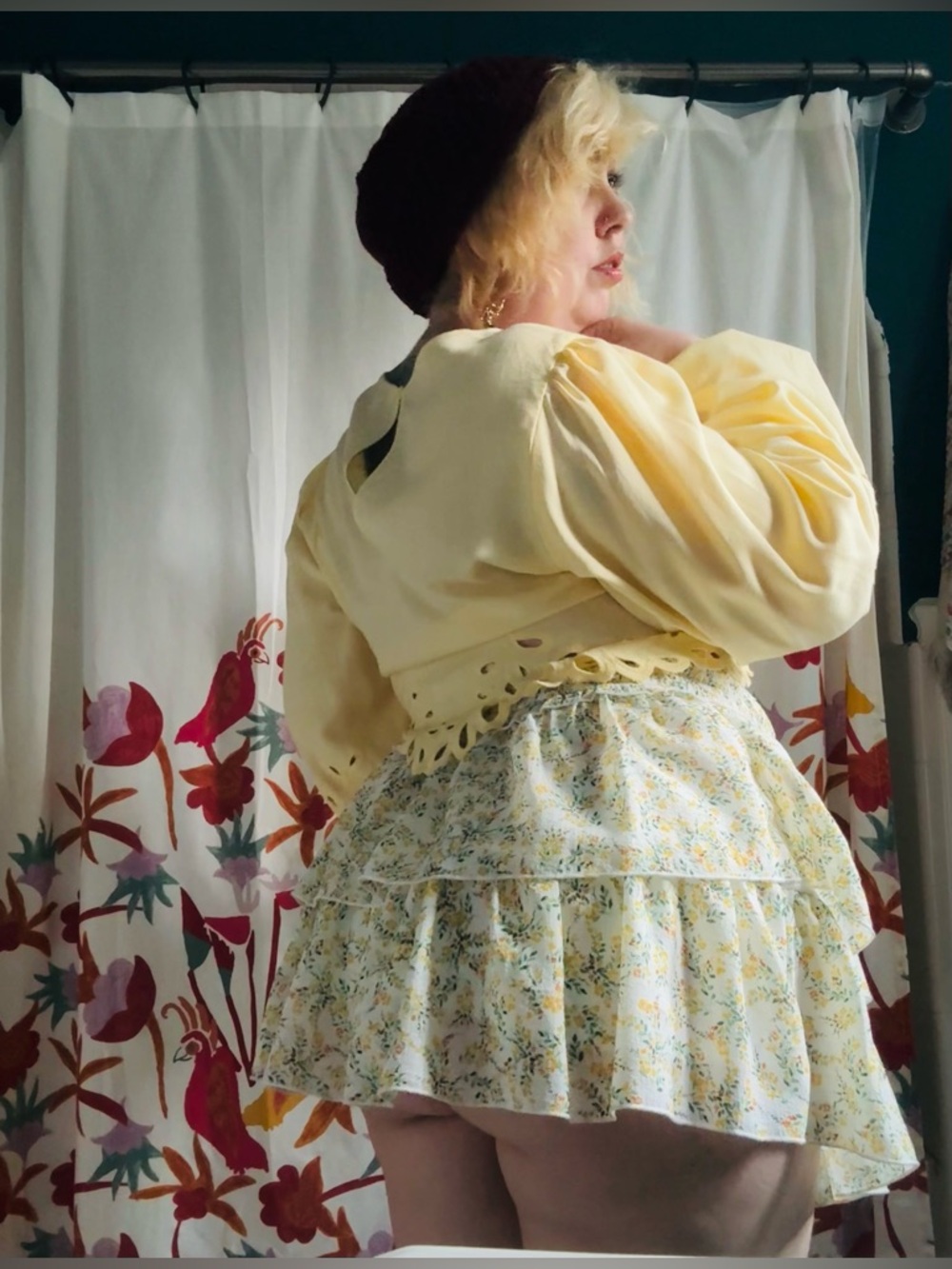 Raspberry Beret💋(the kind you find in a second hand store)